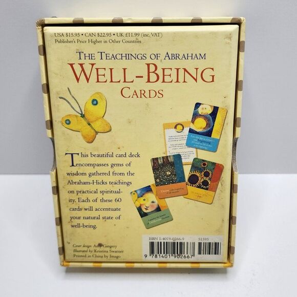 Oracle, Spiritual, Daily Ritual and Guidance Cards: The Teachings of Abraham - Picture 2 of 11